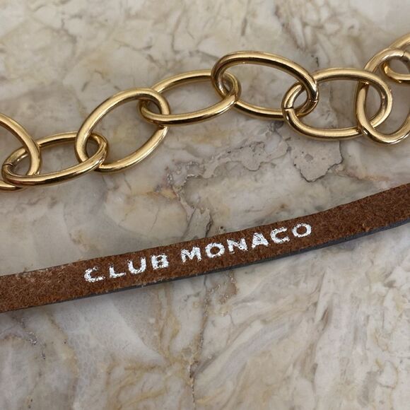 Club Monaco Mixed Media Harrods Knightsbridge NSEW Necklace - Picture 12 of 13